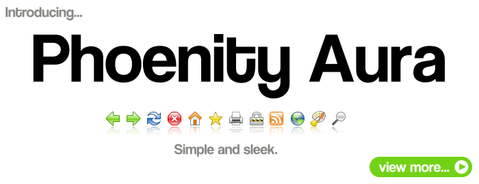 Introducing... Phoenity Aura. Simple and Sleek. View more →